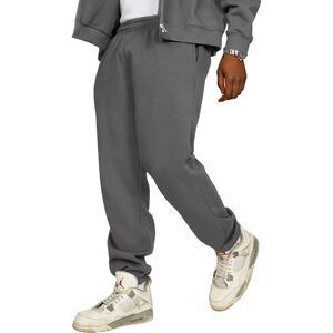 Casual Classics Mens Blended Core Ringspun Cotton Oversized Sweatpants / Charcoa